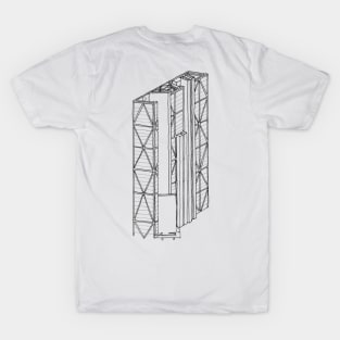 Broadgate Tower - Hand Drawn Print T-Shirt